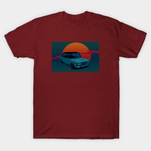 Reviving Retro: Lada Vehicle Print T-Shirt - Embrace Automotive Nostalgia in Style! T-Shirt